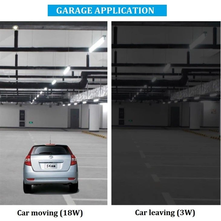 Parking Lot Lamp Microwave Radar Sensor Light 3