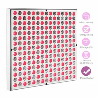 Κόκκινο Πίνακας φωτός θεραπείας LED κοντά σε υπέρυθρες