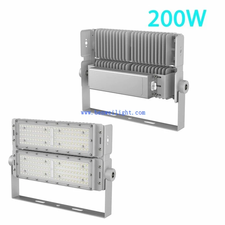 100W modular led stadium flood light 4