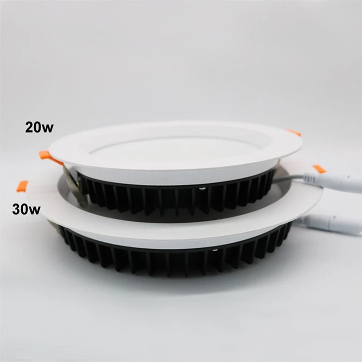 LED Downlight με διάφορες ισχύς