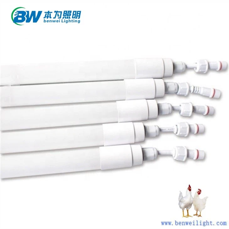Αδιάβροχο φως LED Poultry Tube Dimmable