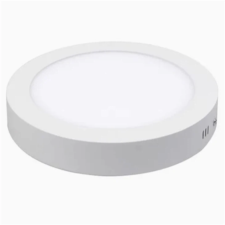 Στρογγυλό φωτιστικό πίνακα επιφανειακής τοποθέτησης Led