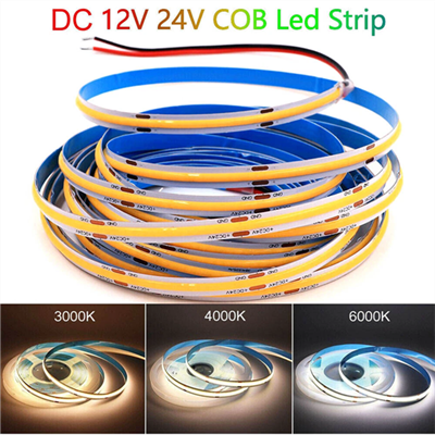5/10m COB LED Strip Lights for Home Indoor