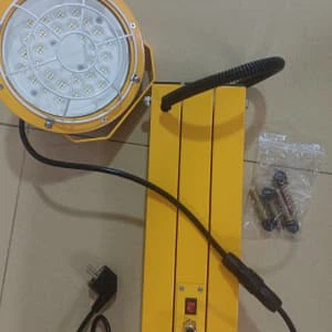 Φωτισμός βάσης φόρτωσης LED 50W, Φως βάσης διπλού περιστρεφόμενου βραχίονα 6000 Lumen IP65