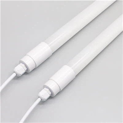 Στρογγυλό αδιάβροχο T8 Tube Light IP65 Milky Cover