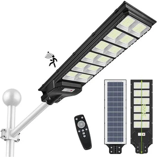 Solar Lights Outdoor Waterproof, 6500K Dusk To Dawn Solar Light Street