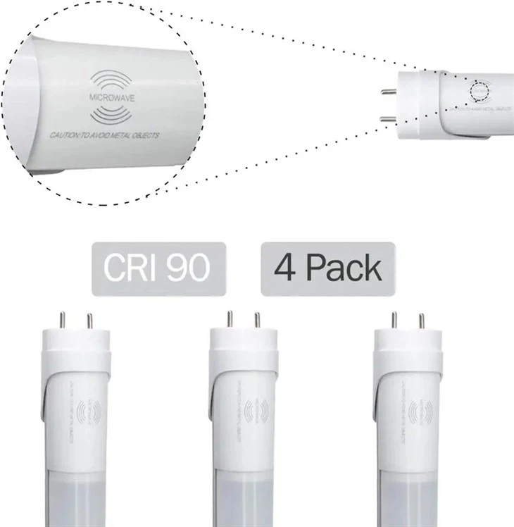 T8 Led Tube με ενσωματωμένο-αισθητήρα κίνησης για χώρο στάθμευσης αποθήκης