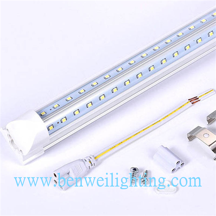 V-Shaped Dual-Row High-Output Split Type LED T8 Tube suppliers